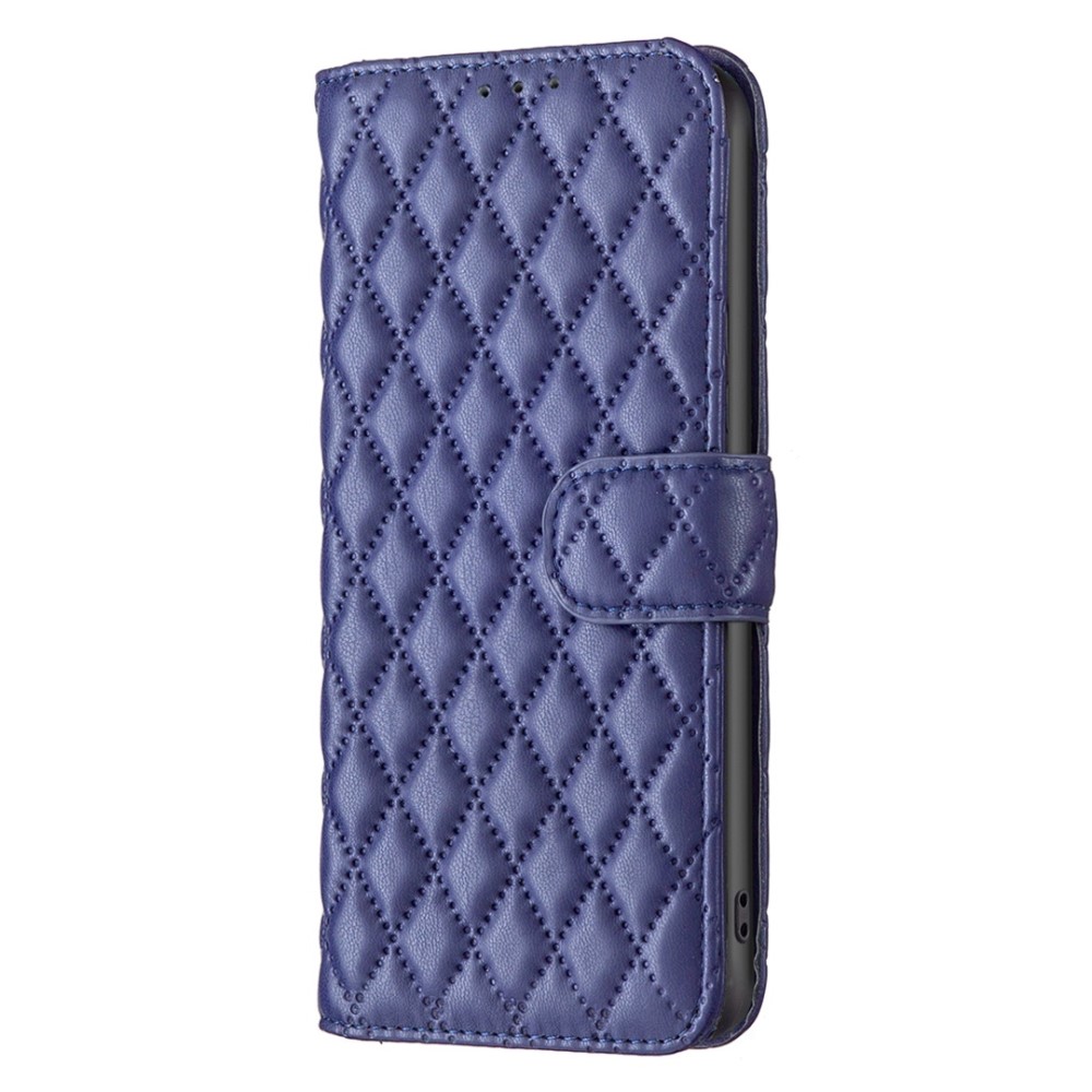  Samsung Galaxy S23 Ultra Fodral Diamond Textur Blå