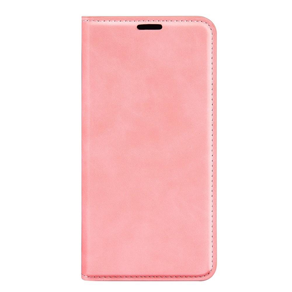  Samsung Galaxy S23 Ultra Fodral Flip Skin Touch Rosa