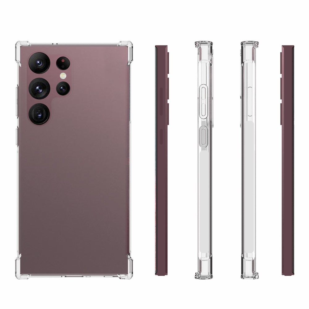  Samsung Galaxy S23 Ultra Skal Shockproof TPU Transparent