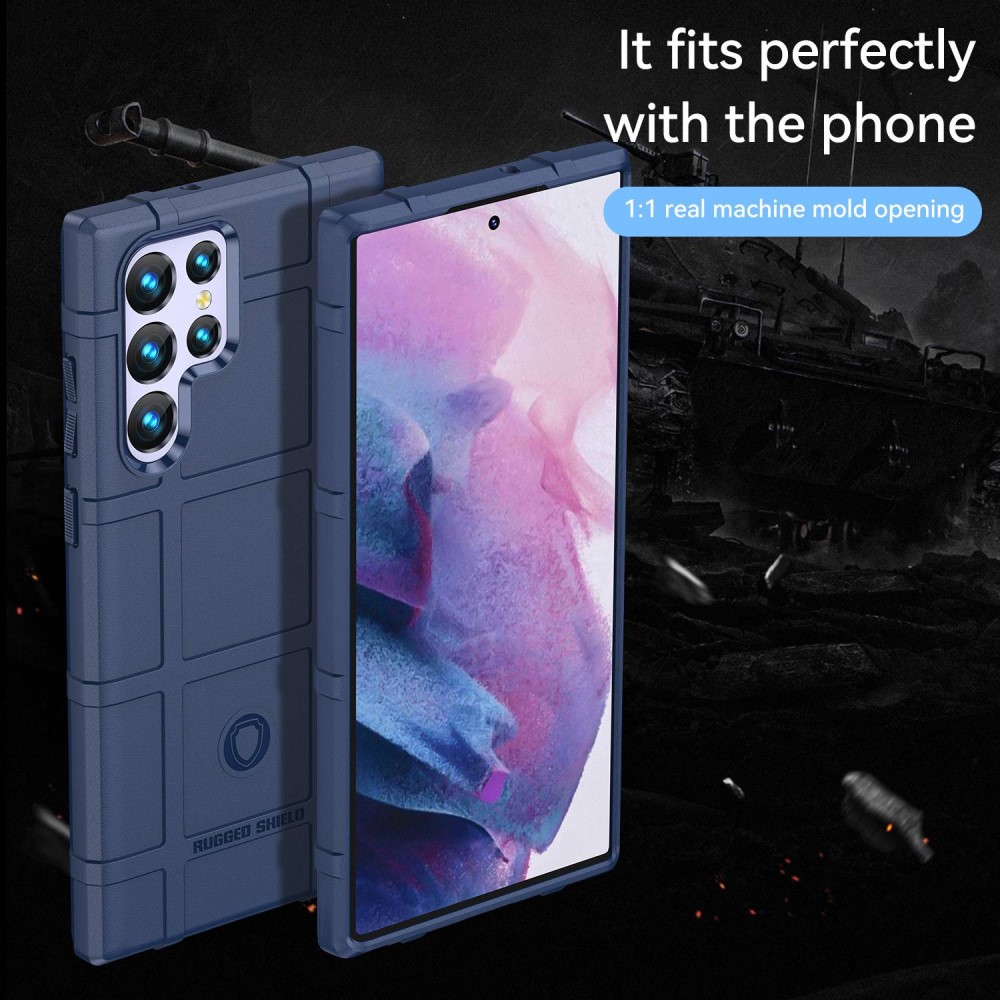  Samsung Galaxy S23 Ultra Skal Robust Blå