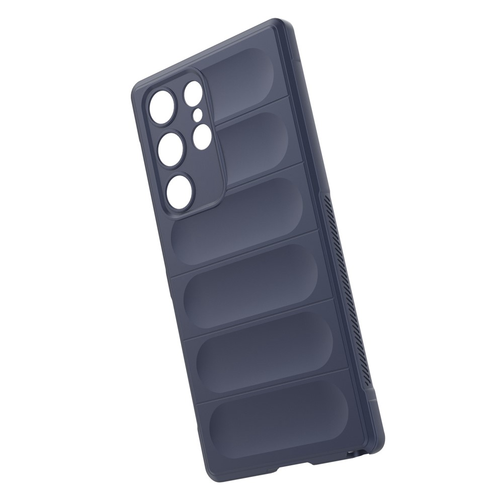  Samsung Galaxy S23 Ultra Skal Magic Shield Mörk Blå