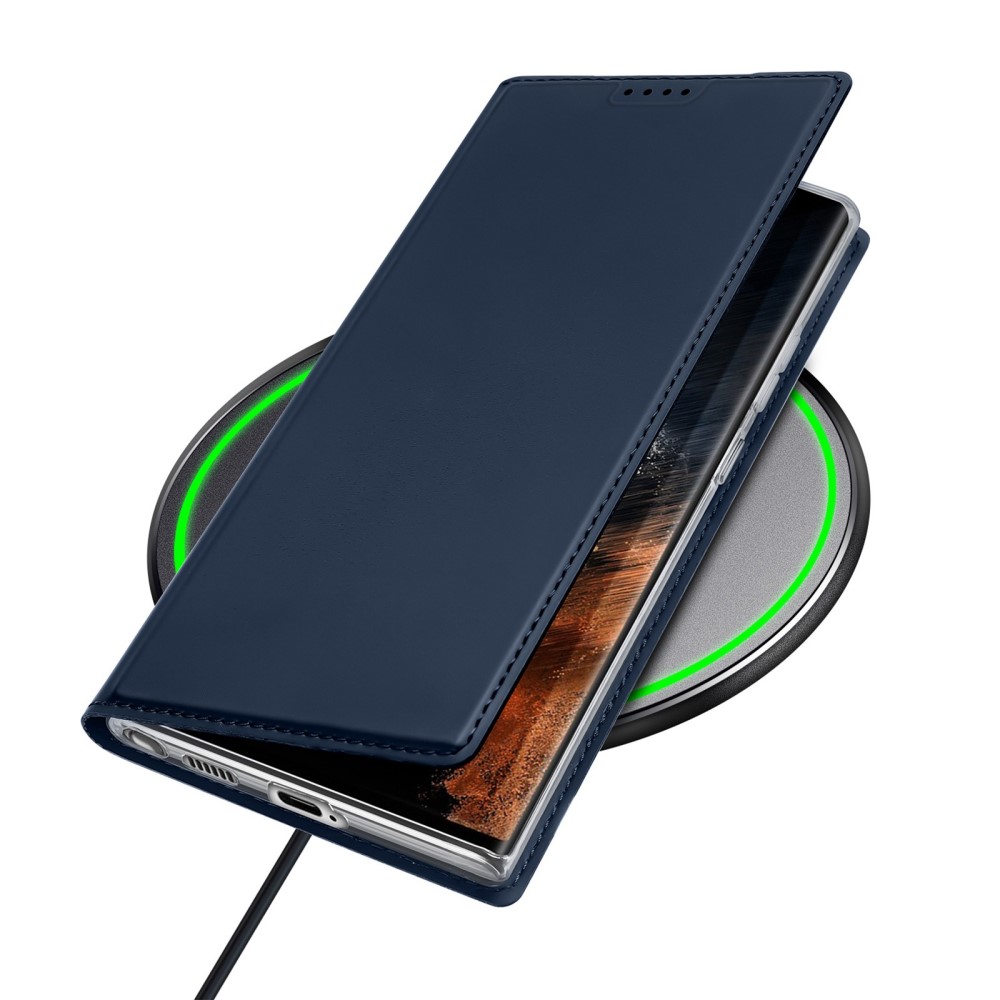 DUX DUCIS DUX DUCIS Samsung Galaxy S23 Ultra Fodral Skin Pro Blå