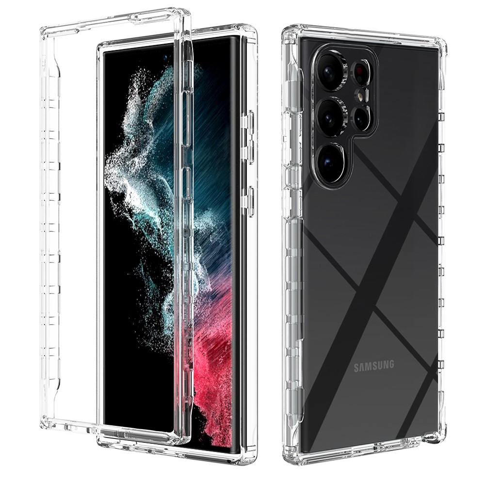  Samsung Galaxy S23 Ultra Skal Shockproof Hybrid Transparent