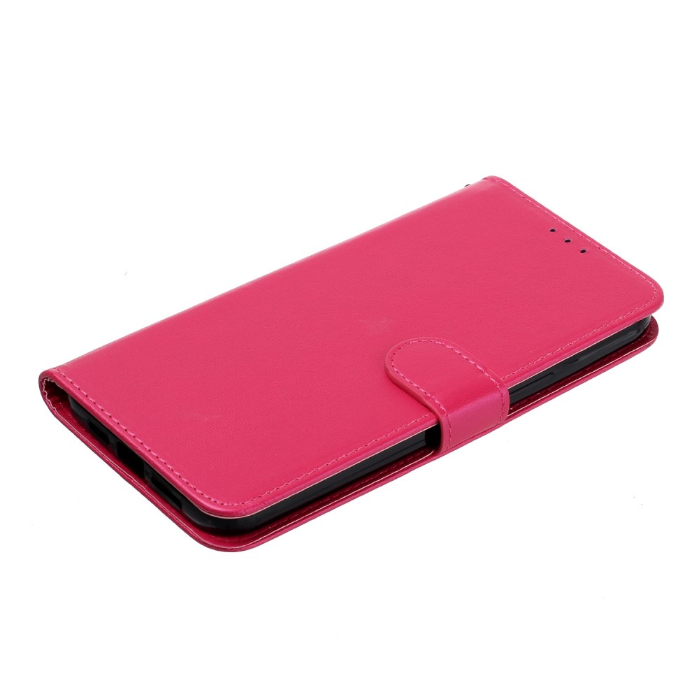  Samsung Galaxy S23 Ultra Fodral Solid Läder Rosa