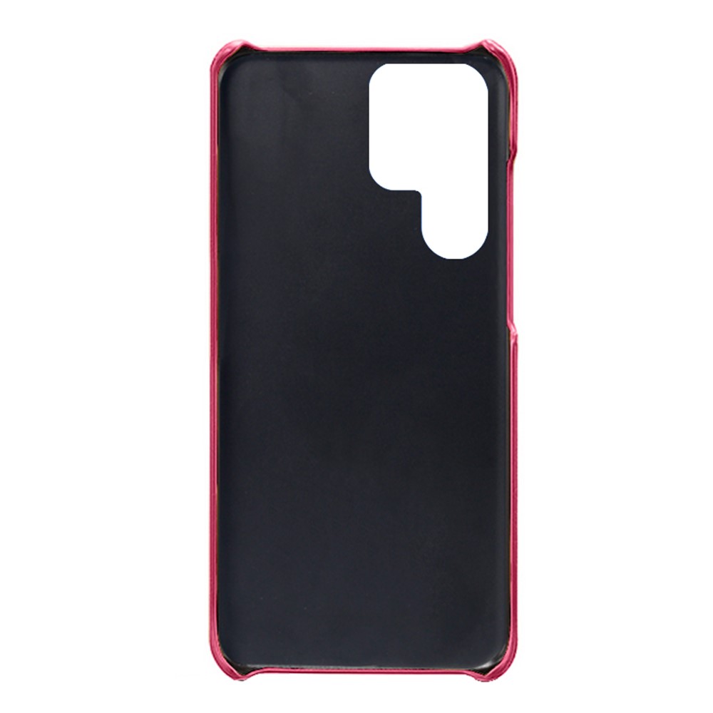  Samsung Galaxy S23 Ultra Skal Läder Belagt Rosa