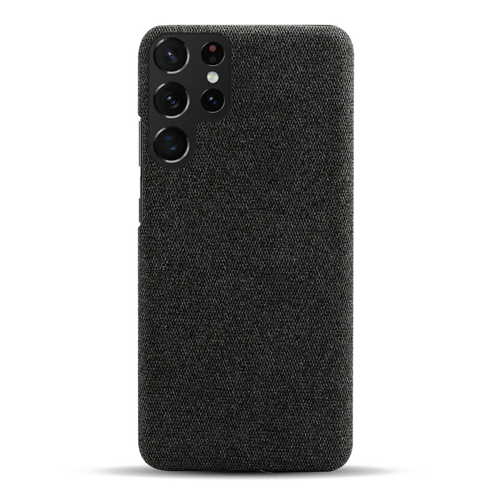 KSQ KSQ Samsung Galaxy S23 Ultra Skal Tygbelagt Svart