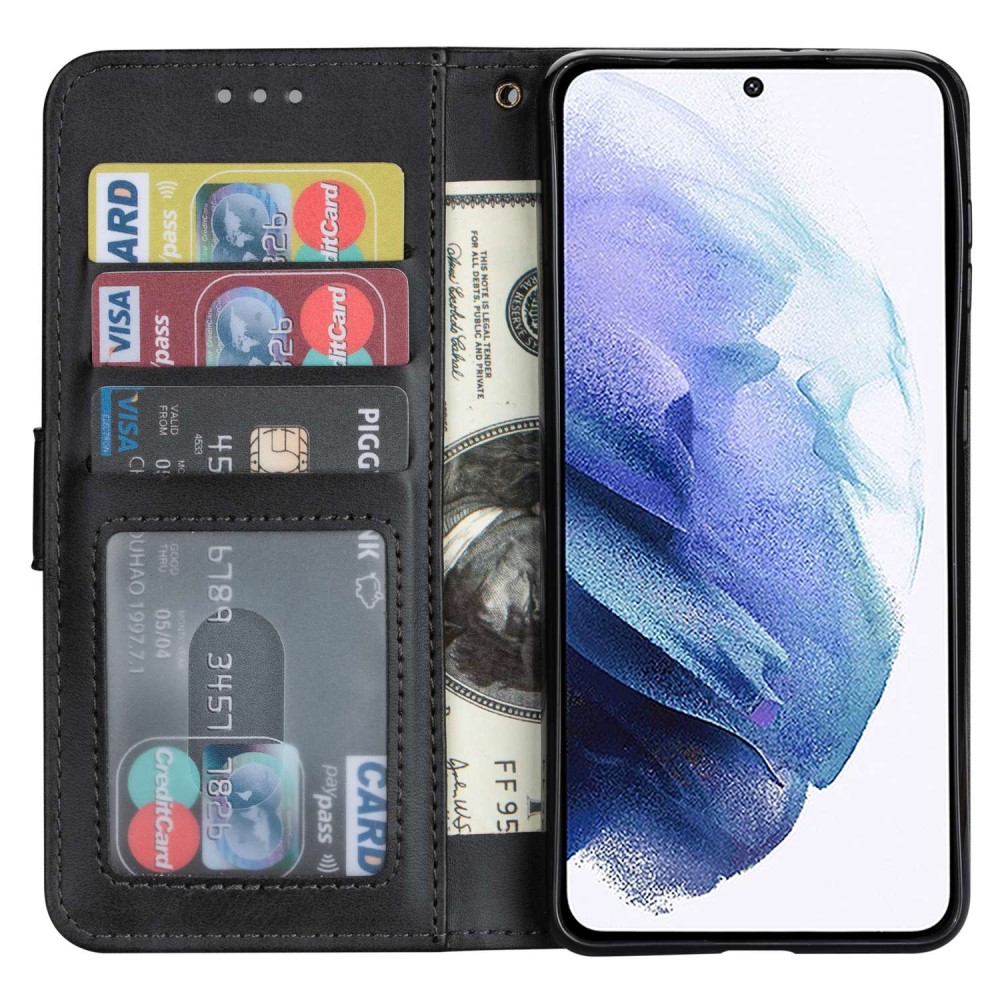  Samsung Galaxy S23 Ultra Fodral Multifunktionell Svart