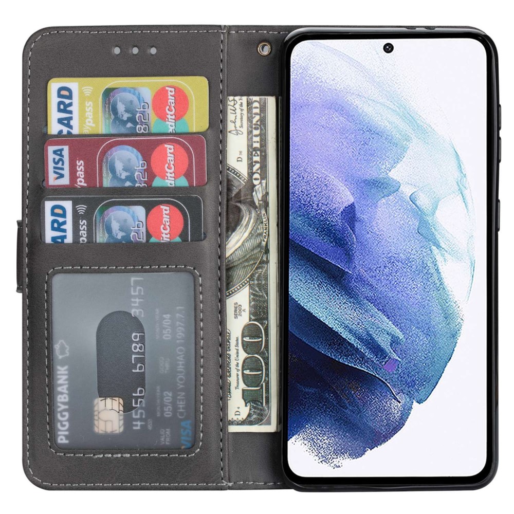  Samsung Galaxy S23 Ultra Fodral Multifunktionell Grå