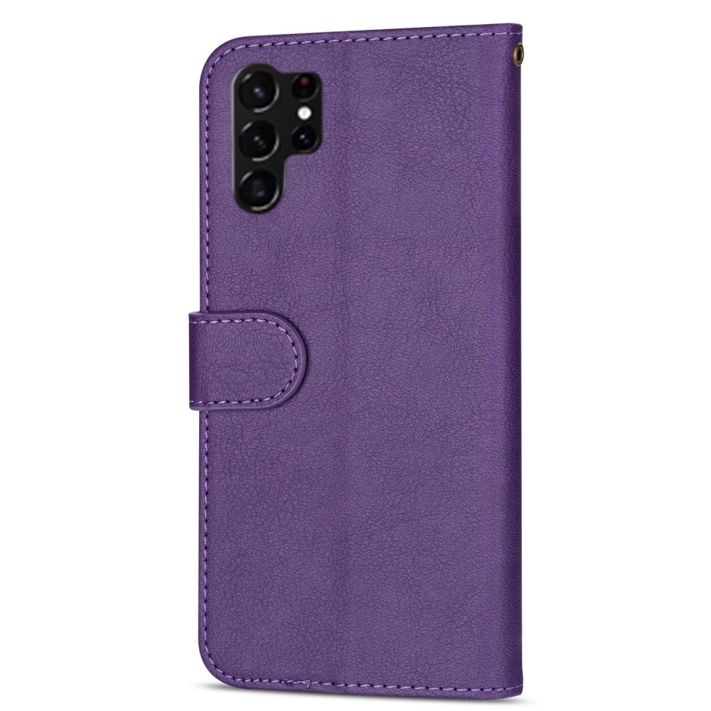  Samsung Galaxy S23 Ultra Fodral Multifunktionell Lila
