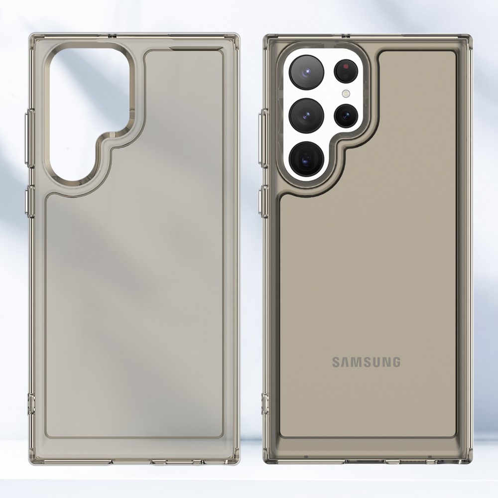  Samsung Galaxy S23 Ultra Skal TPU Shockproof Grå