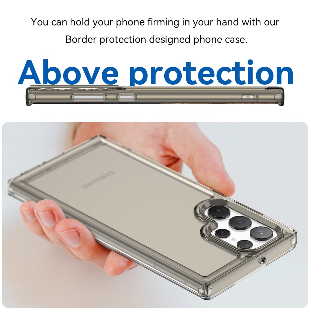  Samsung Galaxy S23 Ultra Skal TPU Shockproof Grå