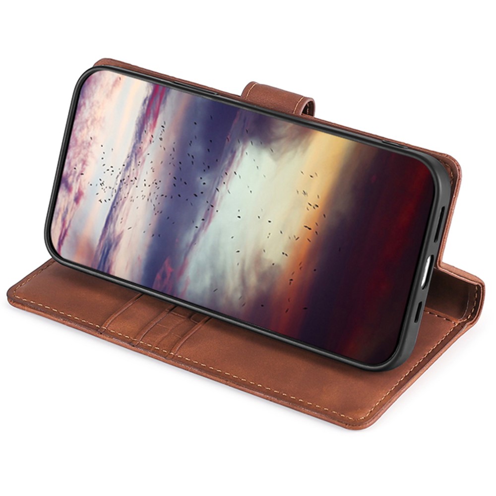  Samsung Galaxy S23 Ultra Fodral Krokodil Textur Brun