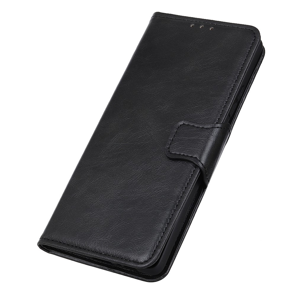  Galaxy A14 4G/5G Fodral Split Läder Crazy Horse Svart