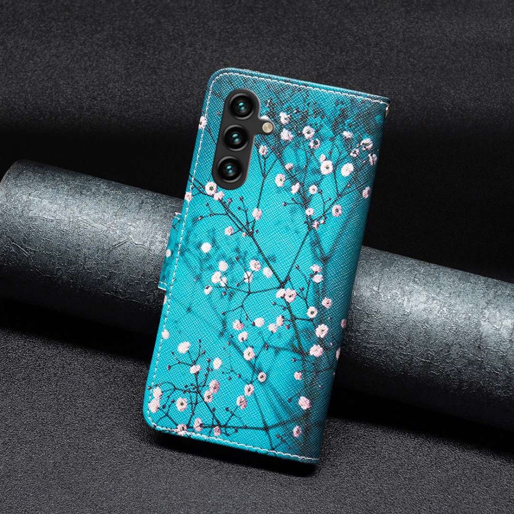  Samsung Galaxy A14 4G/5G Fodral Med Tryck Plommonträd