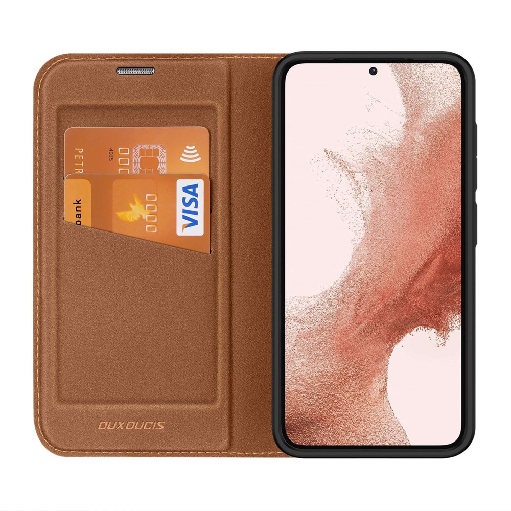 DUX DUCIS DUX DUCIS Galaxy S23 Fodral Skin X2 Premium Brun