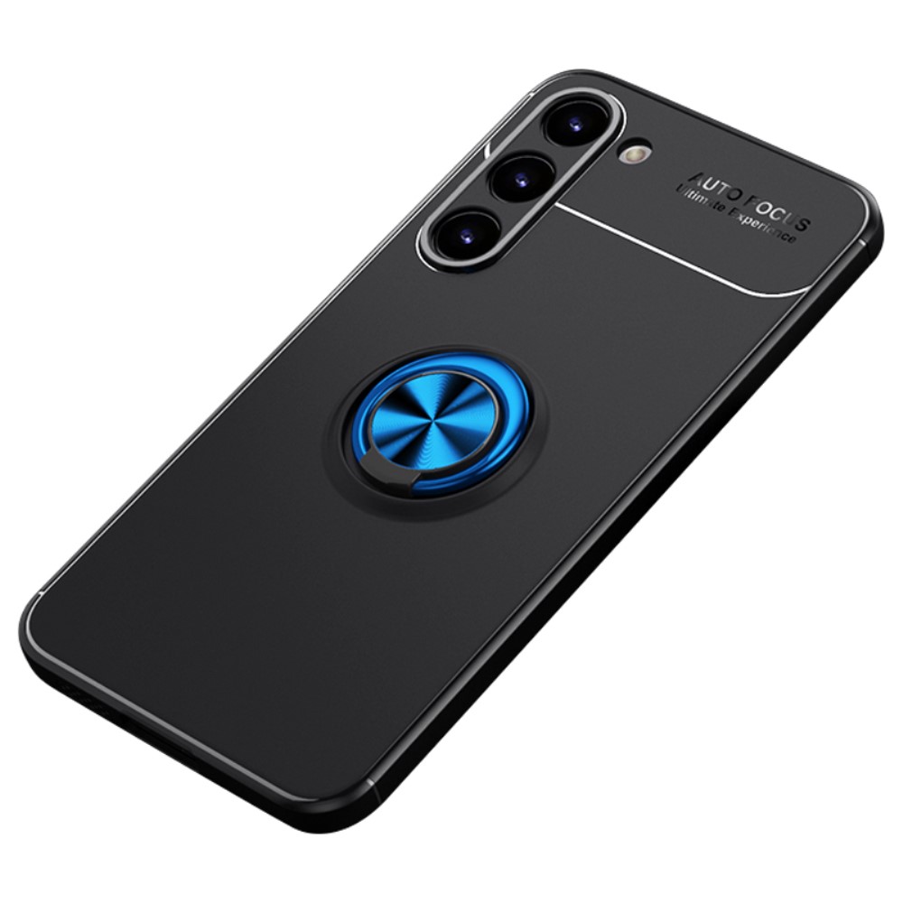  Samsung Galaxy S23 Skal Ring Svart/Blå