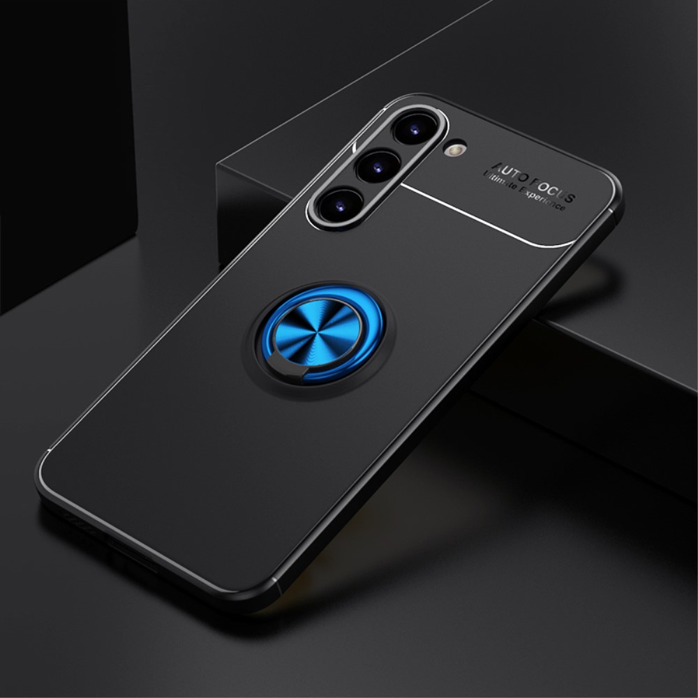  Samsung Galaxy S23 Skal Ring Svart/Blå