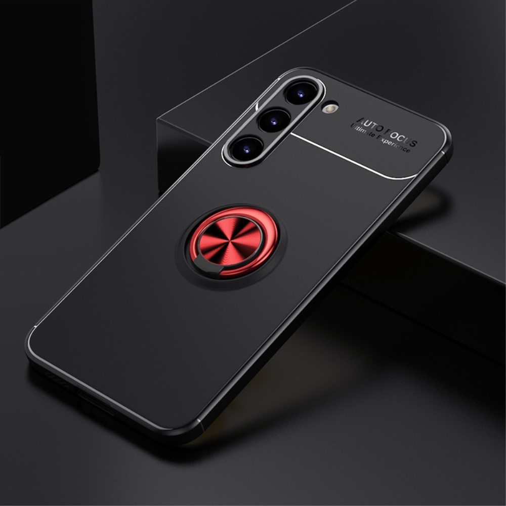  Samsung Galaxy S23 Skal Ring Svart/Röd