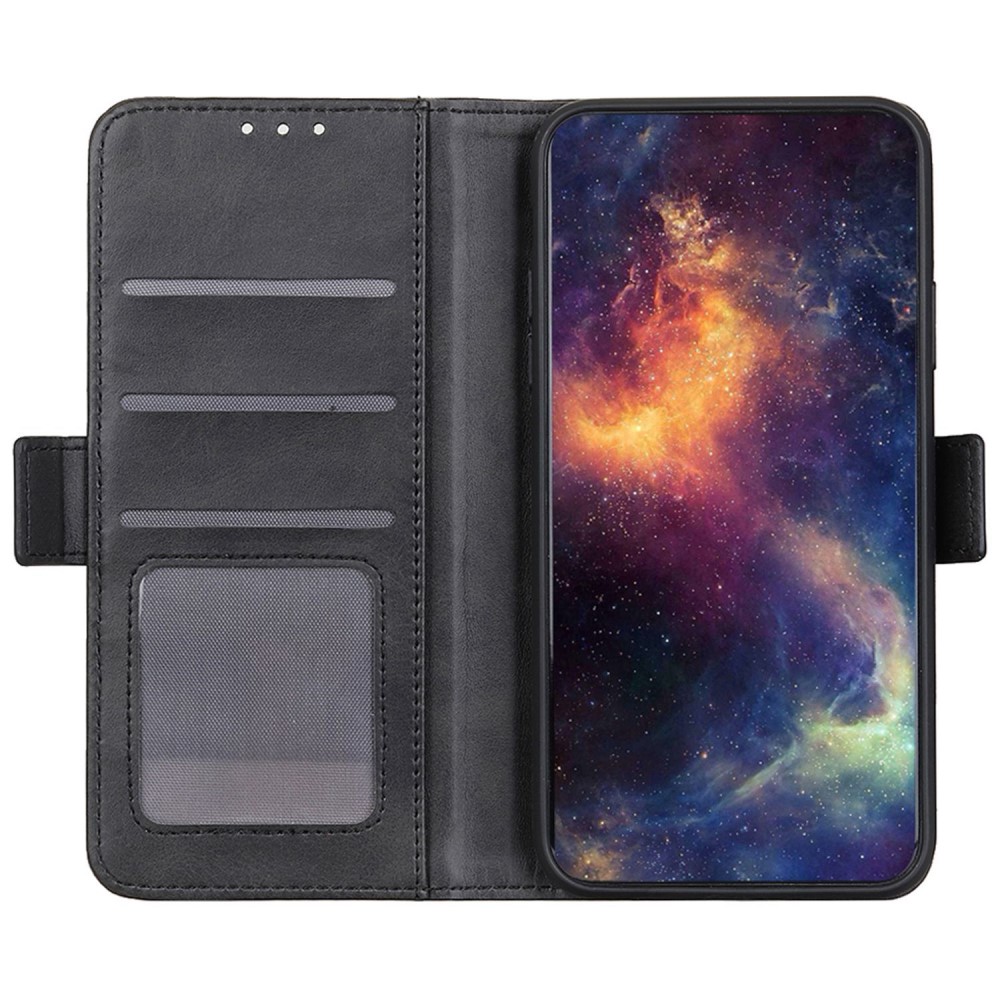  Samsung Galaxy S23 Fodral Läder Svart