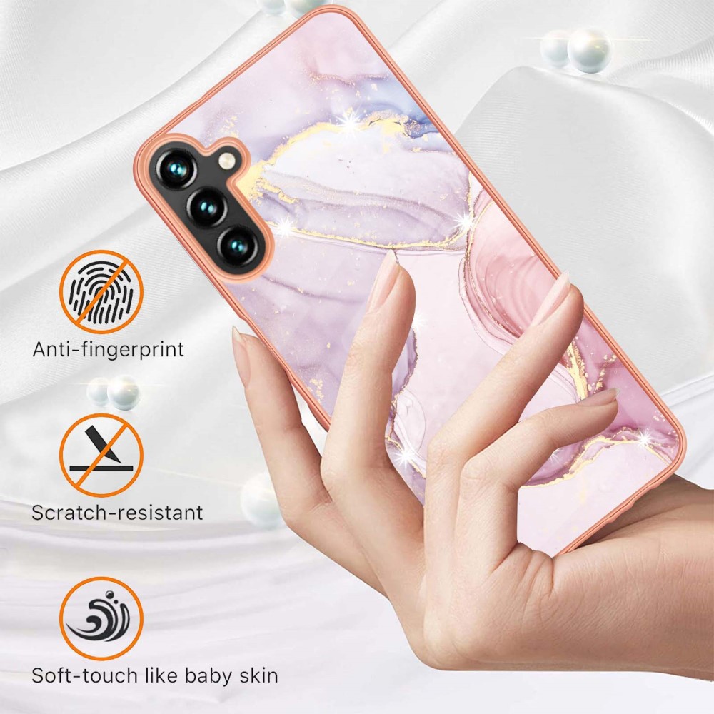  Samsung Galaxy A14 4G/5G Skal Marmor Roséguld