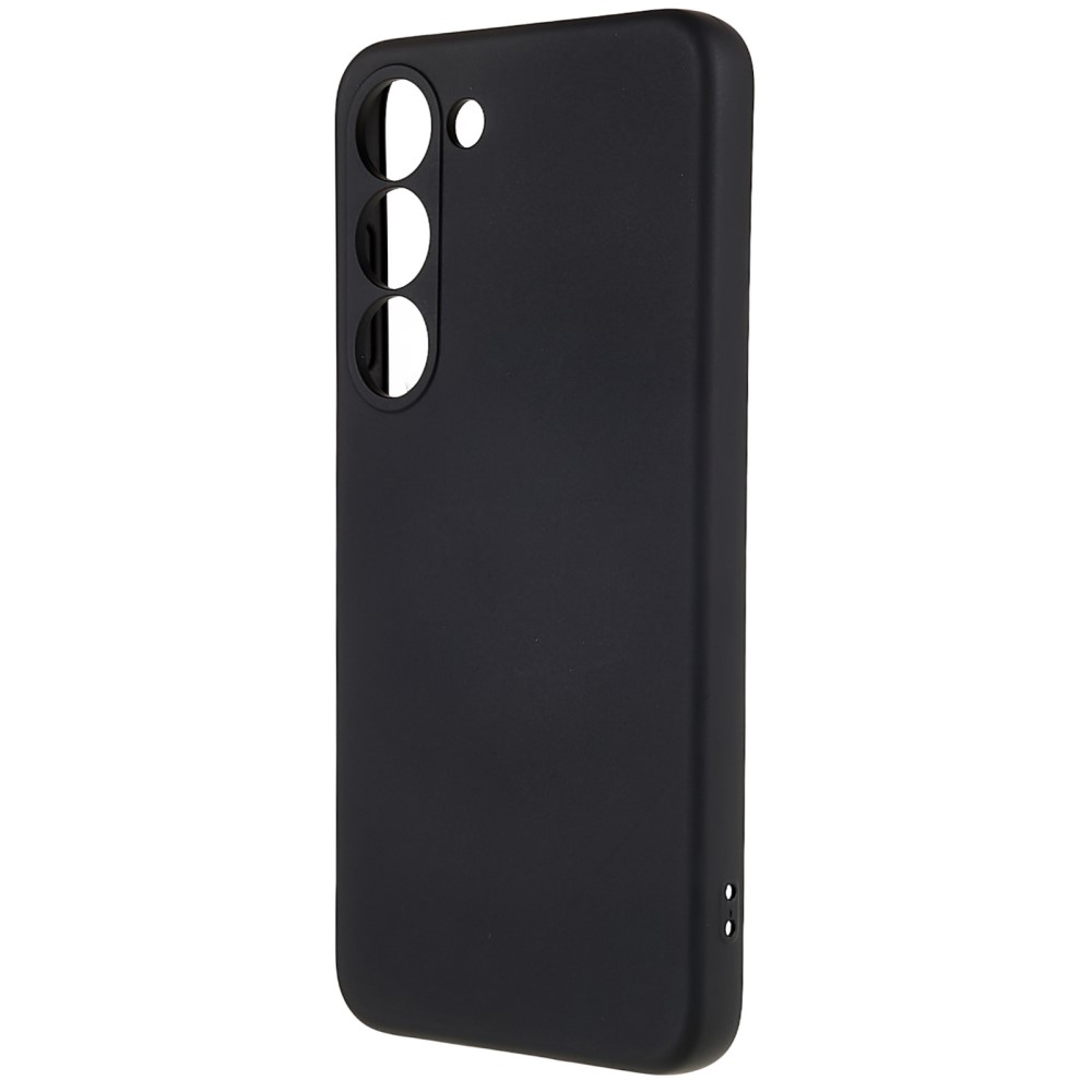  Samsung Galaxy S23 Skal Liquid Silikon Svart