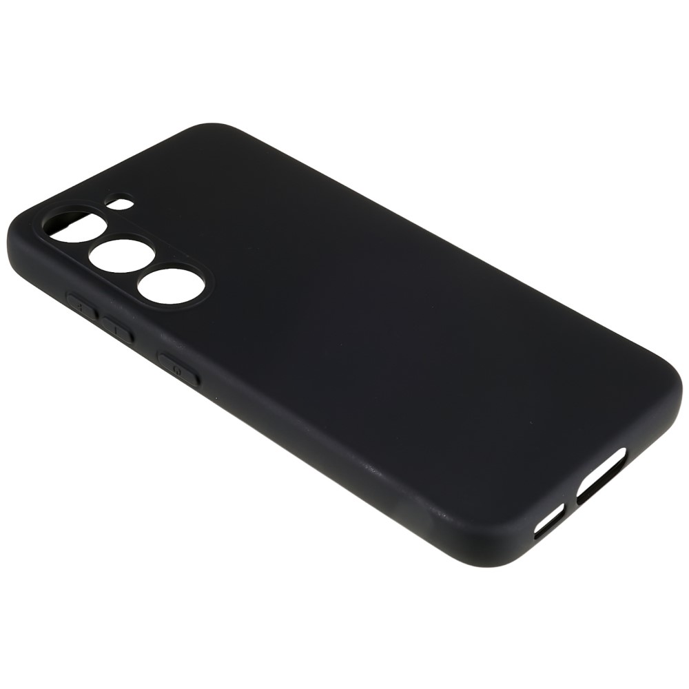  Samsung Galaxy S23 Skal Liquid Silikon Svart