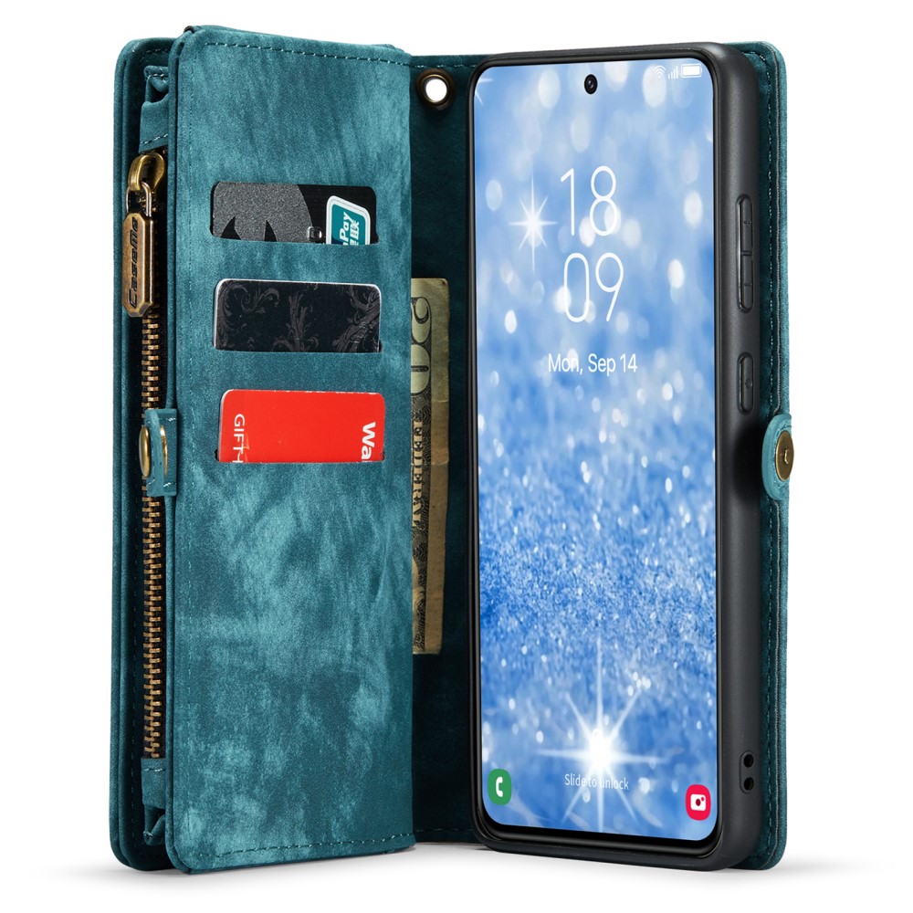 CASEME CASEME Galaxy S23 Fodral/Skal Magnet 2in1 Multifunktionell Blå