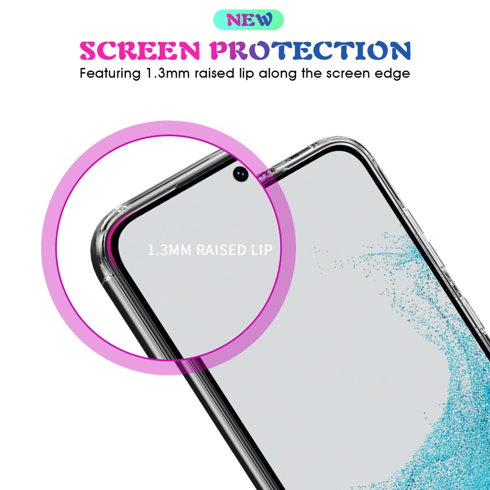  Samsung Galaxy S23 Skal Akryl/TPU Transparent