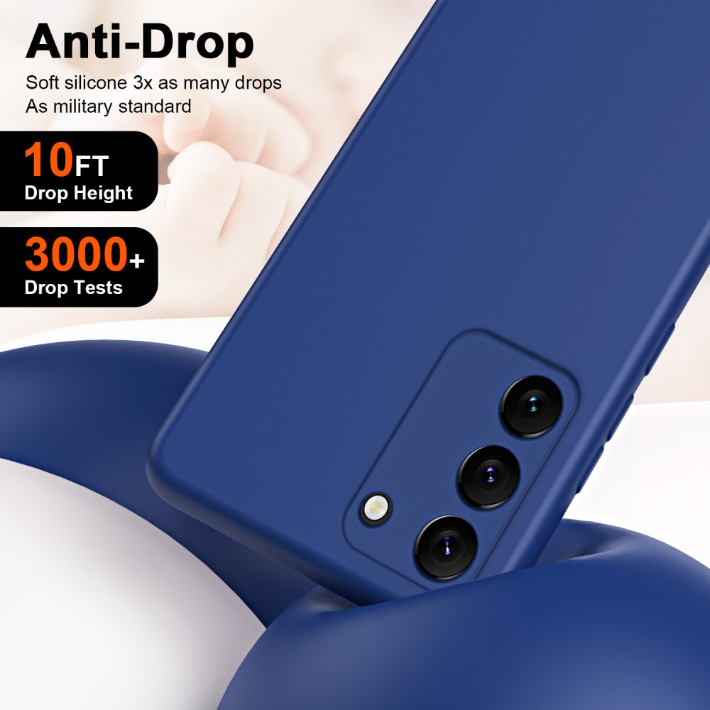  Samsung Galaxy S23 Skal Gummerat TPU Svart