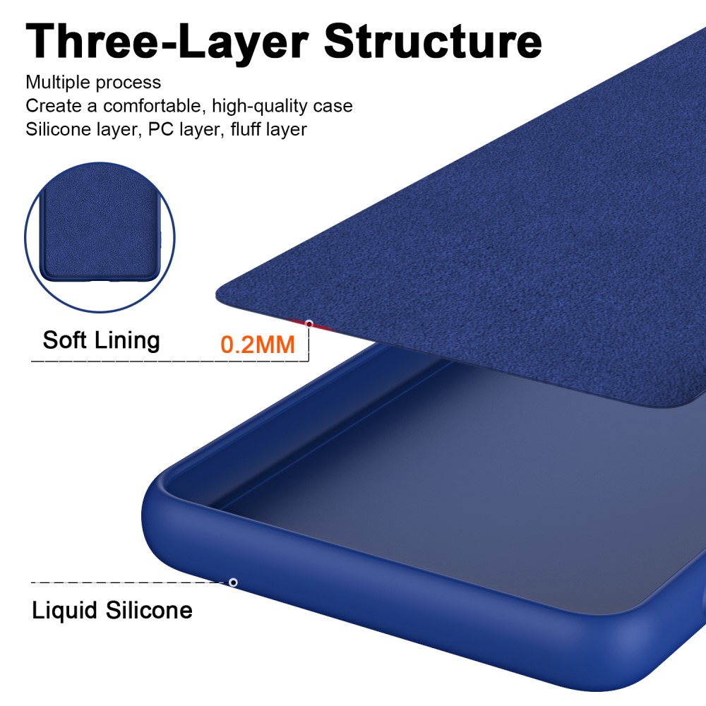  Samsung Galaxy S23 Skal Gummerat TPU Svart