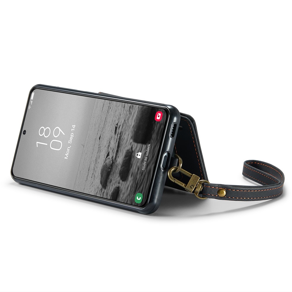 CASEME CASEME Samsung Galaxy S23 Skal Med Plånbok Svart