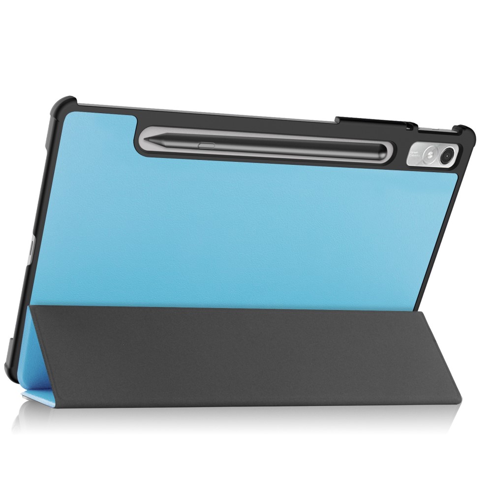  Lenovo Tab P11 Pro Gen 2 Fodral Tri-Fold Läder Sky Blue