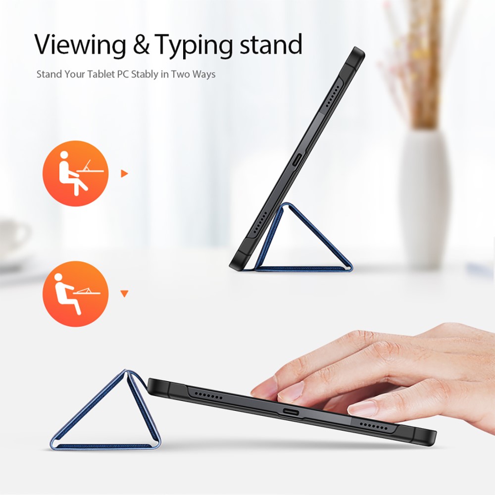 DUX DUCIS DUX DUCIS Lenovo Tab P11 Pro Gen 2 Fodral DOMO Tri-Fold Blå