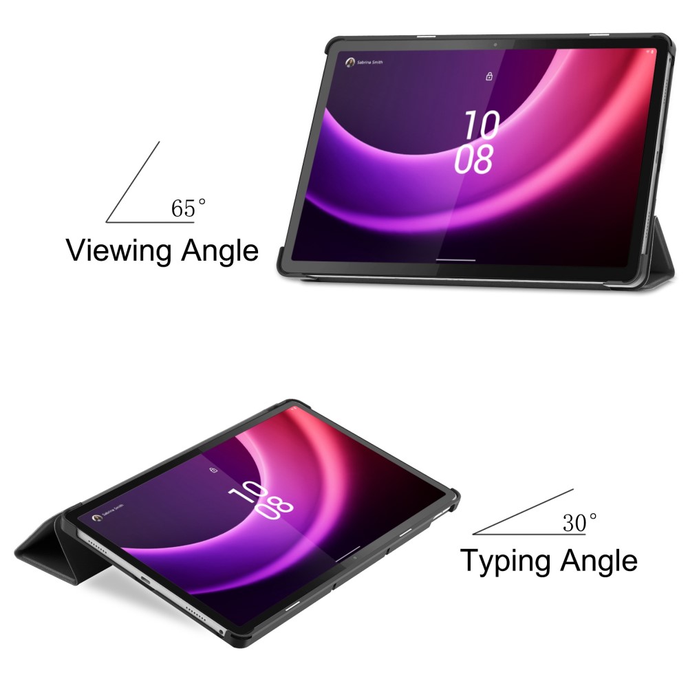  Lenovo Tab P11 Gen 2 Fodral Tri-Fold Svart