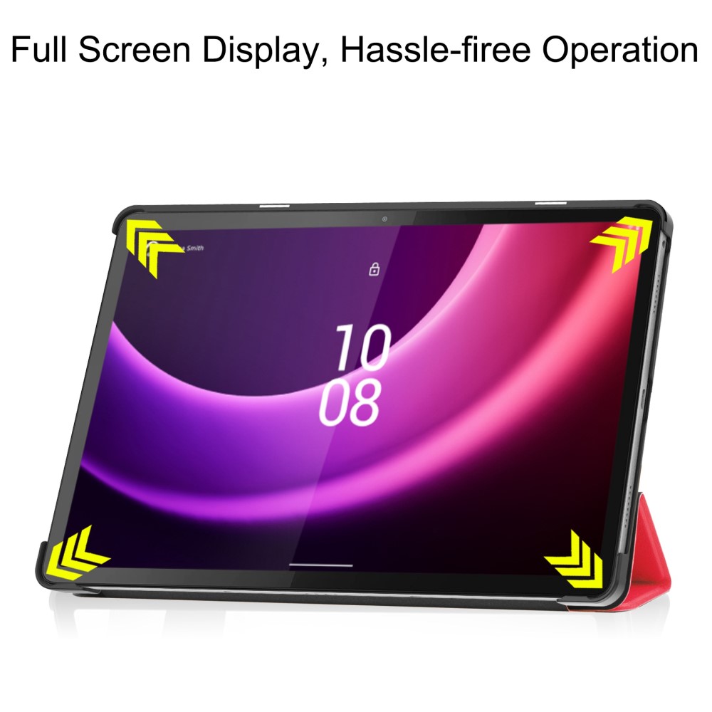  Lenovo Tab P11 Gen 2 Fodral Tri-Fold Röd