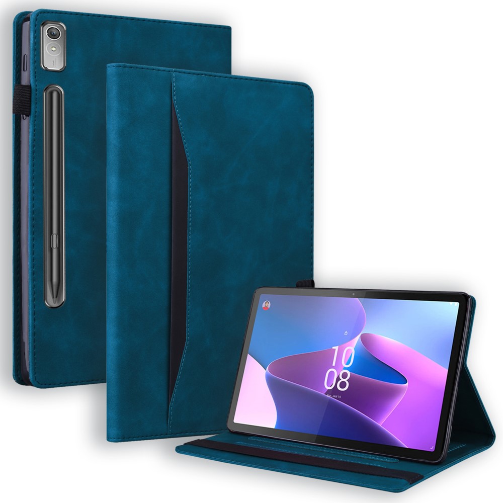  Lenovo Tab P11 Pro Gen 2 Fodral Med Frontficka Mörk Blå