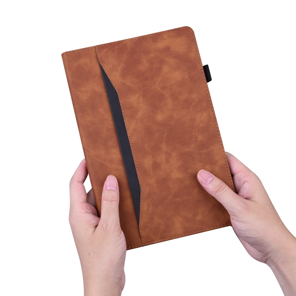  Lenovo Tab P11 Pro Gen 2 Fodral Med Frontficka Brun