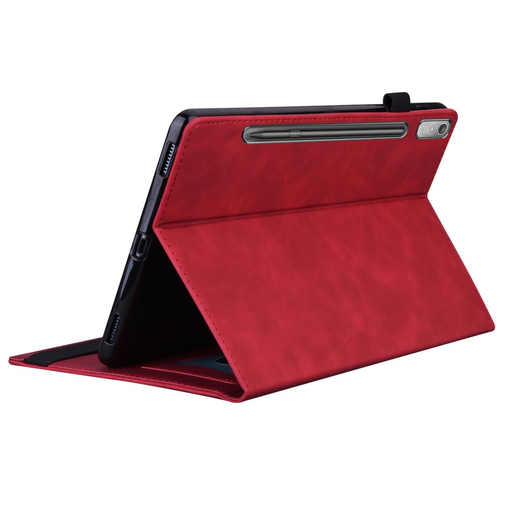  Lenovo Tab P11 Pro Gen 2 Fodral Med Frontficka Röd