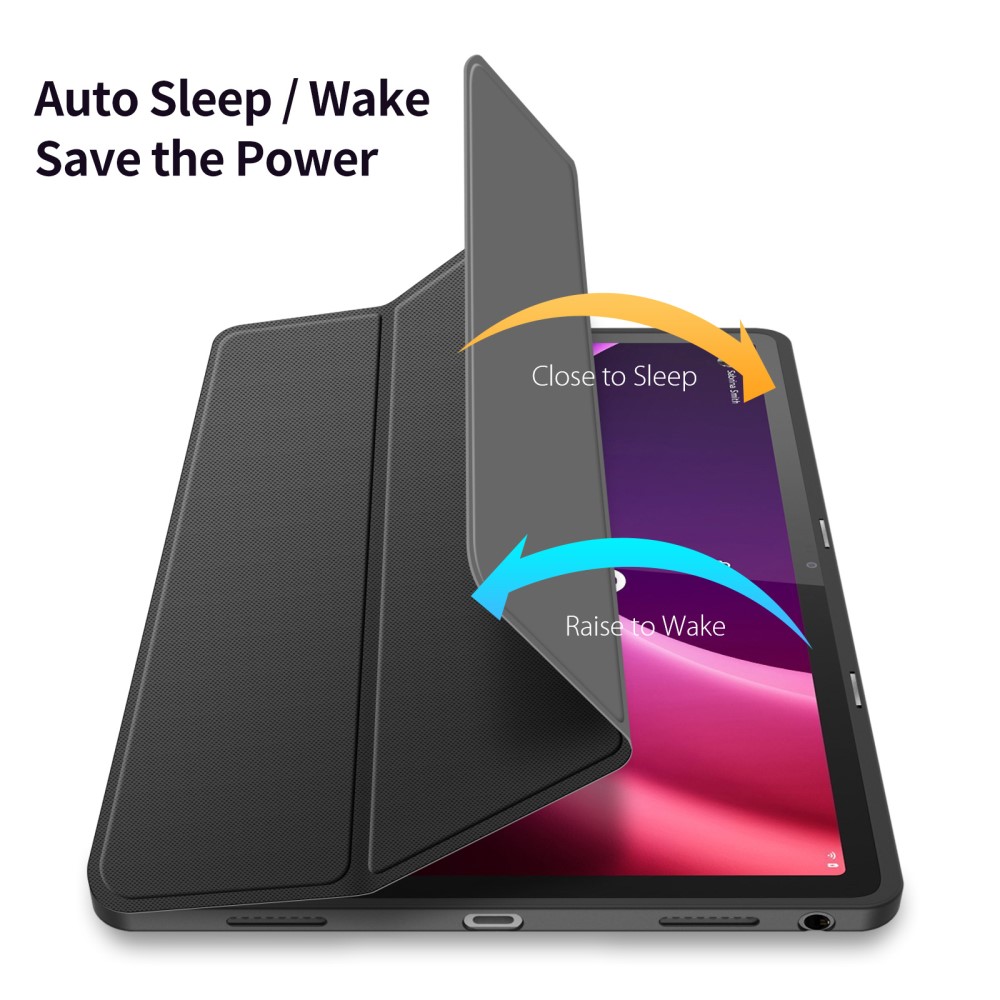 DUX DUCIS DUX DUCIS Lenovo Tab P11 Gen 2 Fodral TOBY Tri-Fold Svart