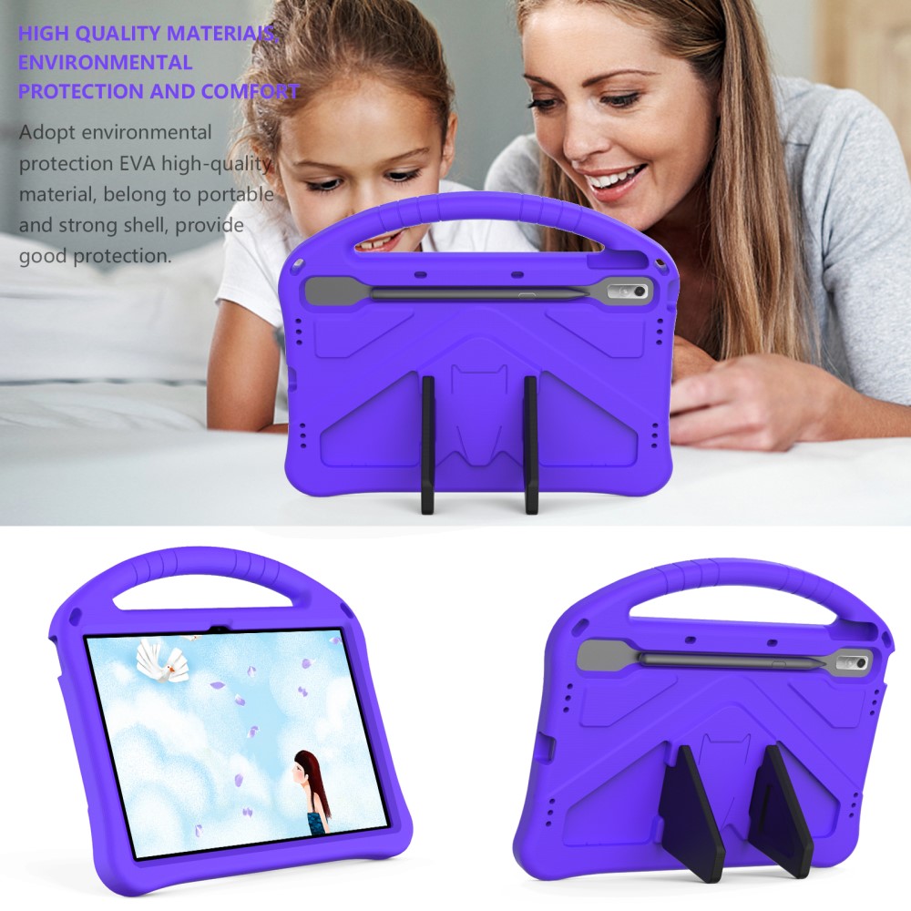 Lenovo Tab P11 Pro Gen 2 Skal EVA Shockproof för Barn Lila
