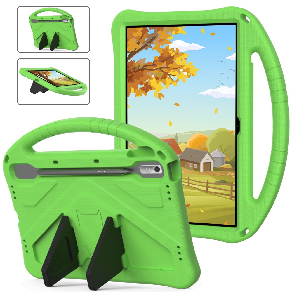  Lenovo Tab P11 Pro Gen 2 Skal EVA Shockproof för Barn Grön