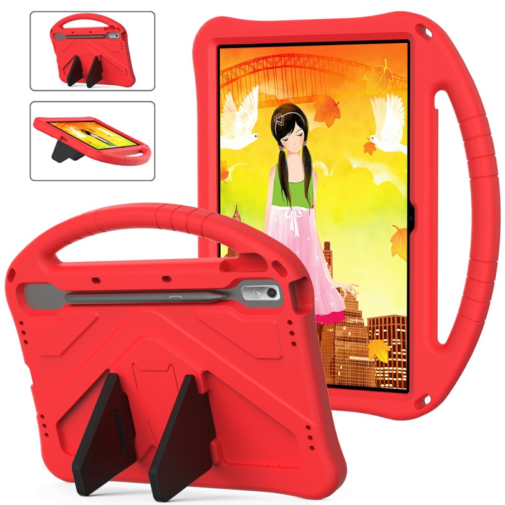  Lenovo Tab P11 Pro Gen 2 Skal EVA Shockproof för Barn Röd