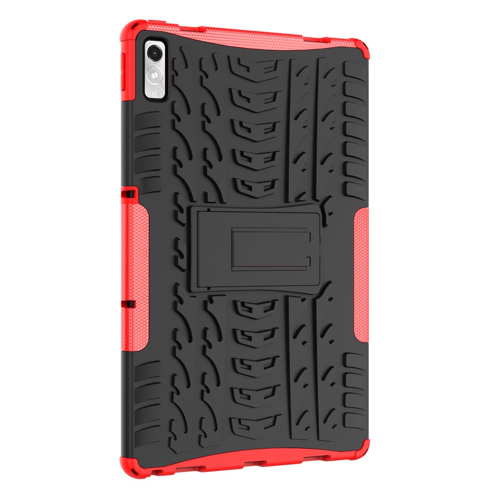  Lenovo Tab P11 Gen 2 Skal Rugged Kickstand Armor Röd