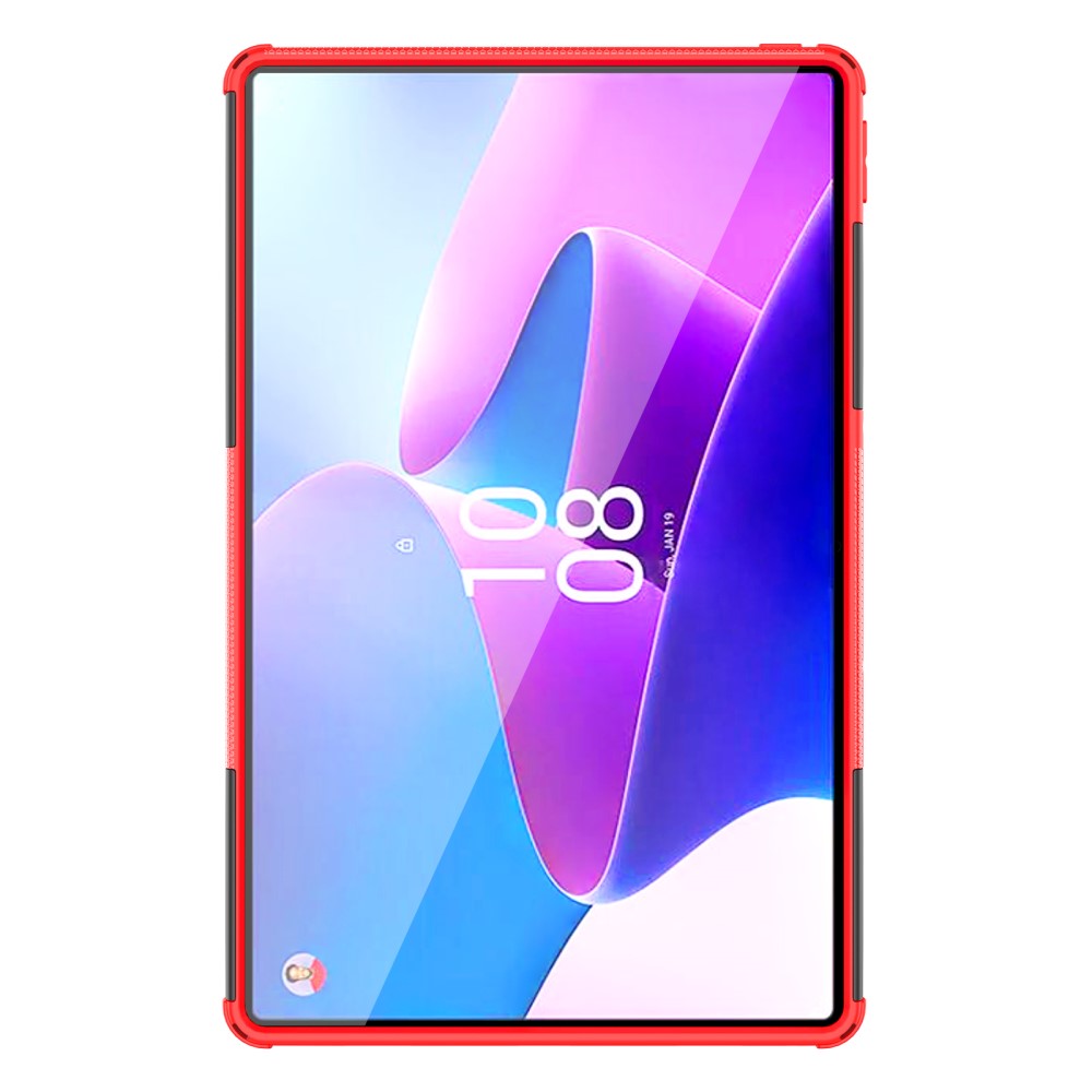  Lenovo Tab P11 Gen 2 Skal Rugged Kickstand Armor Röd