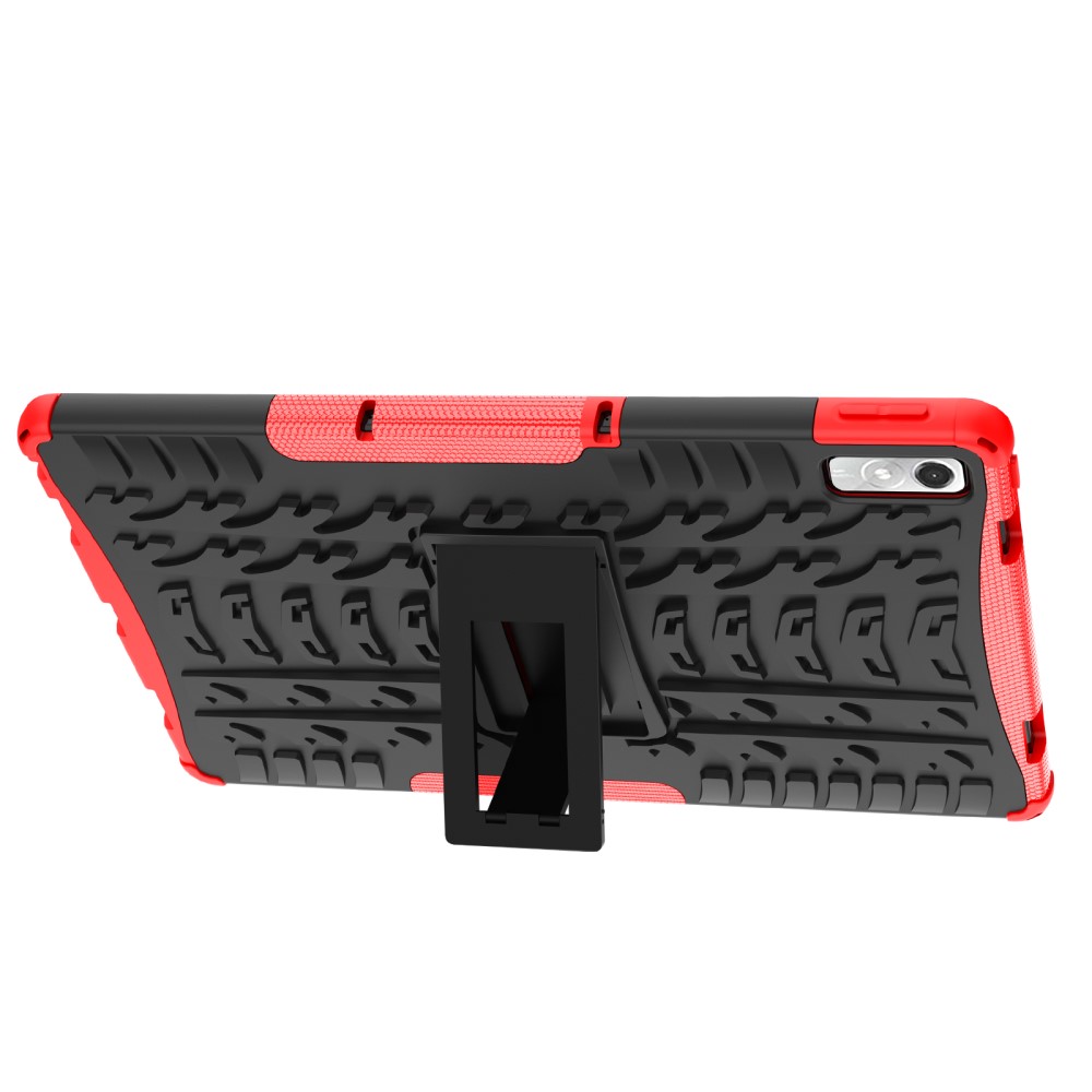  Lenovo Tab P11 Gen 2 Skal Rugged Kickstand Armor Röd