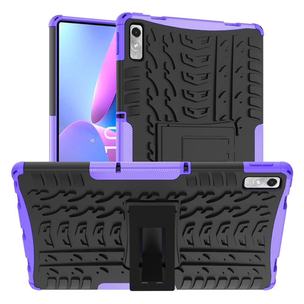  Lenovo Tab P11 Gen 2 Skal Rugged Kickstand Armor Lila
