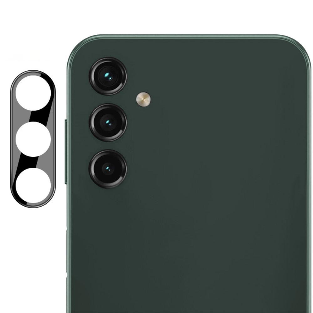 IMAK IMAK Galaxy A14 4G/5G Linsskydd Härdat Glas + Akryl Lock Svart