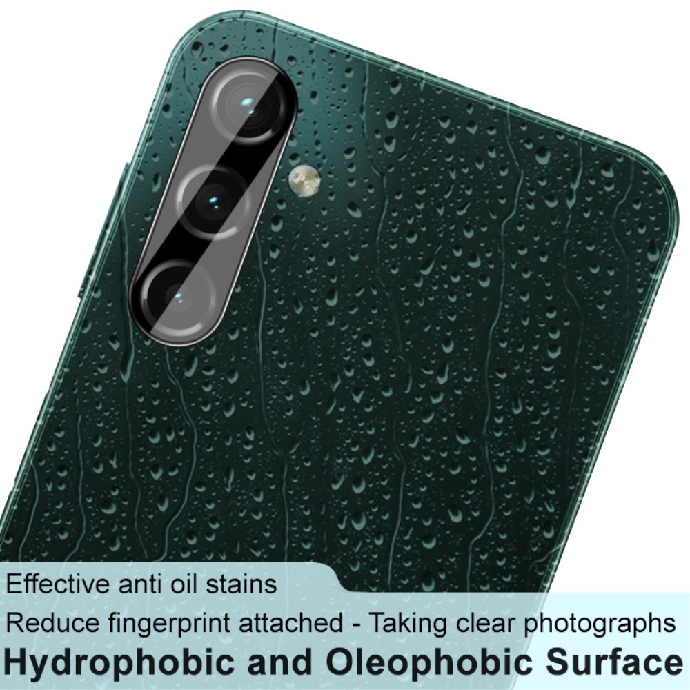 IMAK IMAK Galaxy A14 4G/5G Linsskydd Härdat Glas + Akryl Lock Svart