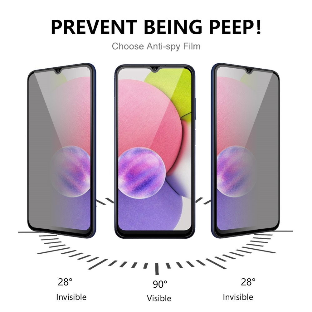 ENKAY ENKAY Galaxy A14 4G/5G Skärmskydd Heltäckande Härdat Glas Privacy