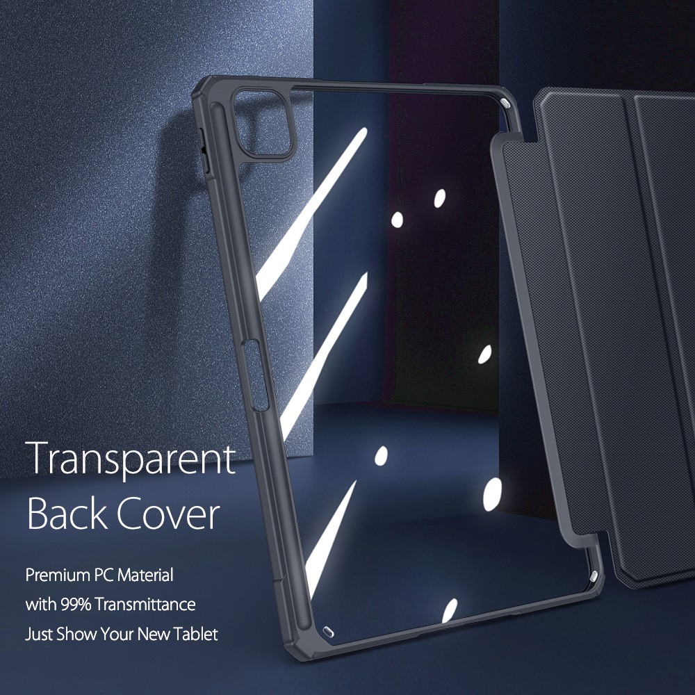 DUX DUCIS DUX DUCIS iPad Pro 12.9 Fodral TOBY Tri-Fold Pennhållare Svart
